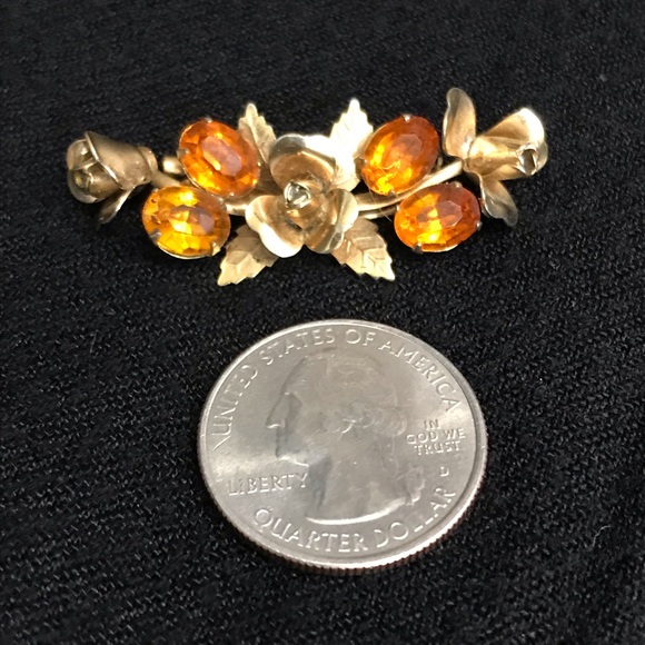Vintage Floral Brooch - Picture 8 of 8